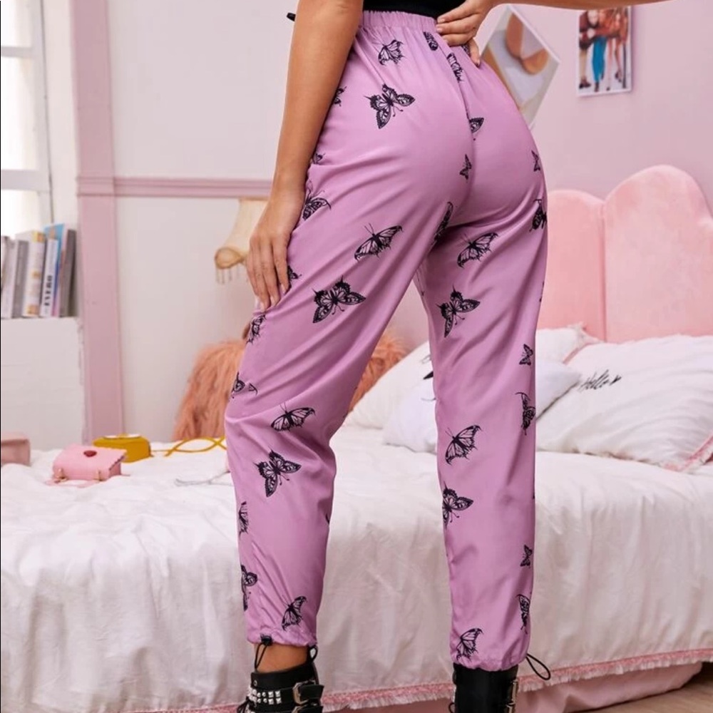 Polyester Joggers💓 - Picture 3 of 4